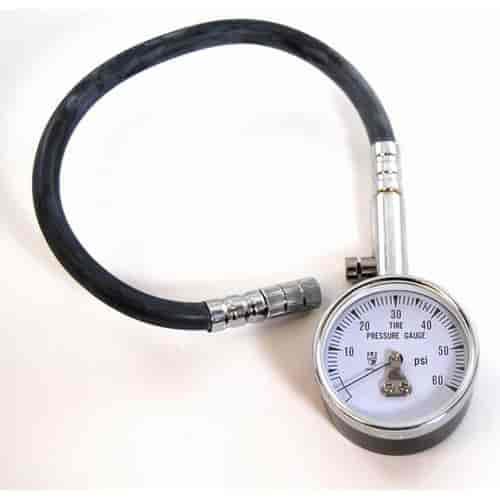 2 TIRE PRESSURE GAUGE 0-60 PSI