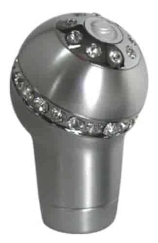 ALUMINUM AND CRYSTAL SHIFT KNOB