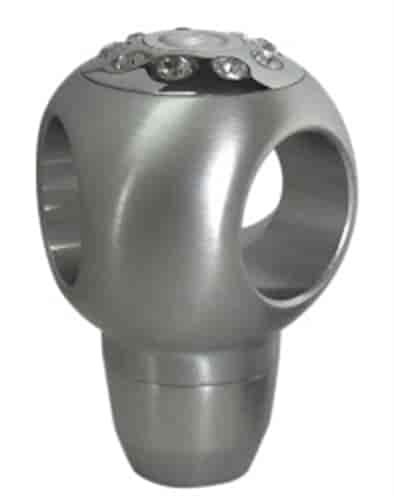 ALUMINUM AND CRYSTAL SHIFT KNOB