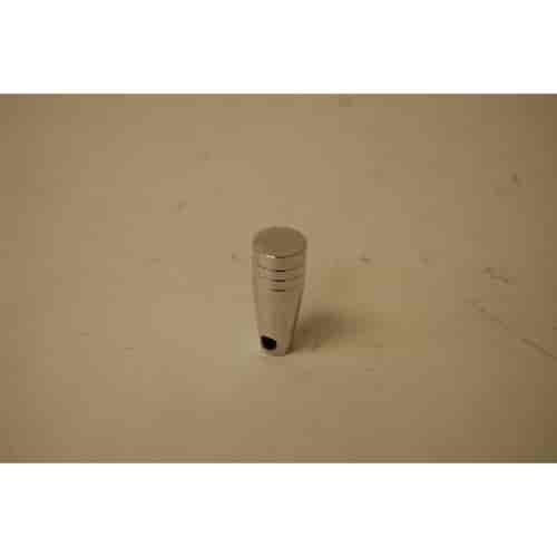 Polished Machined Aluminum Dash Knob - 3/16 Hole