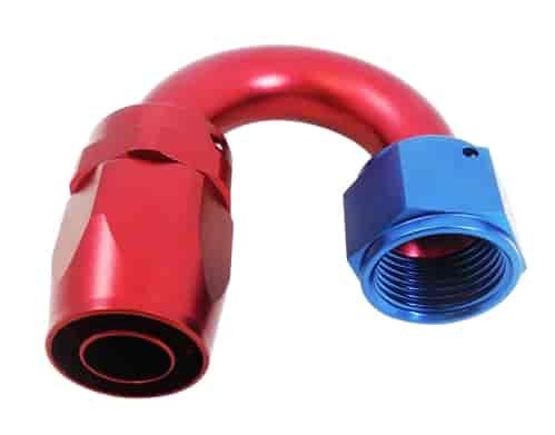 ALUMINUM 180 DEGREE REUSABLE FITTING -12