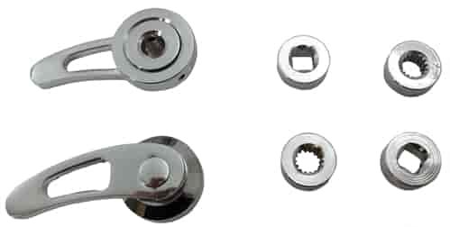 Chrome Aluminum Door Handle - 3 Long