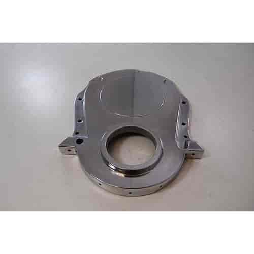 POLISHED ALUMINUM BB CHEVY TIMING CHAIN COVER