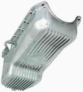 Finned Aluminum Stock Oil Pan 1986-Up Small Block Chevy V8 283, 305, 327, 350
