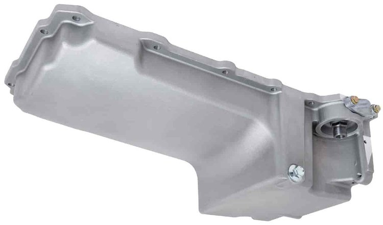 GM LS Retro-Fit Oil Pan 5 1/2 Quart Capacity [Polished Finish]