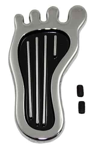 Barefoot Style Dimmer Switch Pedal Black Powdercoated Inlay
