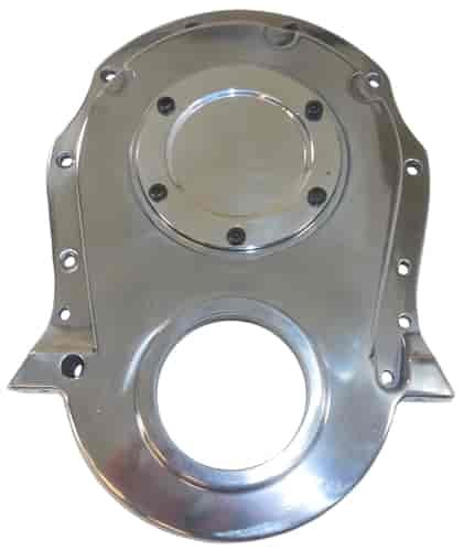 ALUMINUM BIG BLOCK CHEVY REMOVABLE TIMING CHAIN COVER