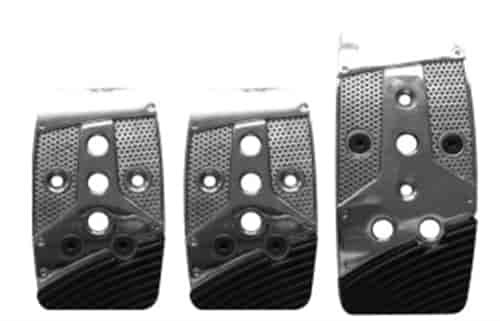 ALUMINUM 3 PIECE PEDAL SET