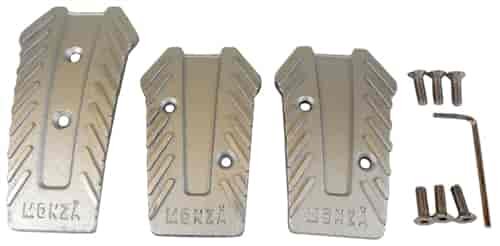 ALUMINUM 3 PIECE PEDAL SET
