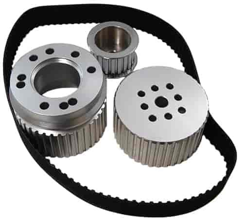 Small Block Chevy Gilmer Drive Kit, Long Water Pump