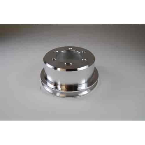 CNC ALUMINUM BIG BLOCK CHRYSLER CRANKSHAFT PULLEY SINGLE GROOVE