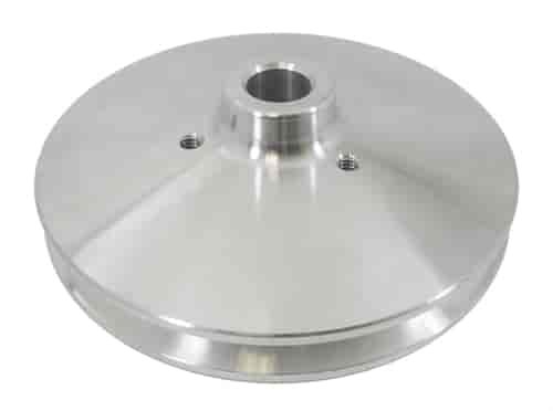 ALUM FORD POWER STEERING PULLEY V-BELT SINGLE GROOVE
