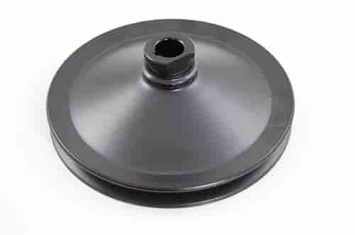 283/327 GM SB POWER STEERING PULLEY BLACK