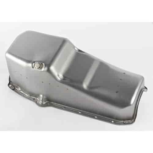 Raw Unplated Steel Stock Oil Pan 1955-79 Small Block Chevy 283-400 V8
