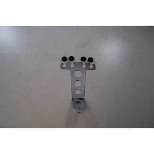 Chrome High Lift 4-Hole Wire Loom - 5 1/4 High (Package of 2)