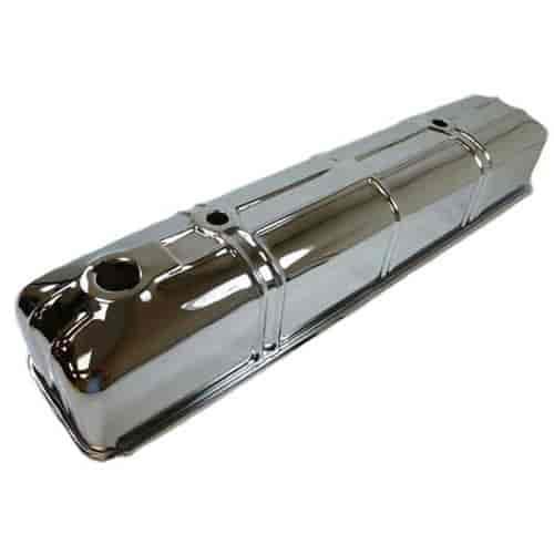 Chrome Steel Valve Covers 1937-53 Chevy 216