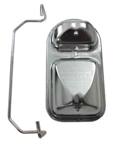 Chrome Steel Brake Master Cylinder Cover 1971-79 Mopar