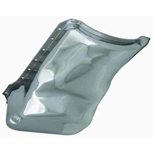 Chrome Plated Steel Stock Oil Pan 1970-80 Ford 351C, 351M, 400 V8 Passenger Cars