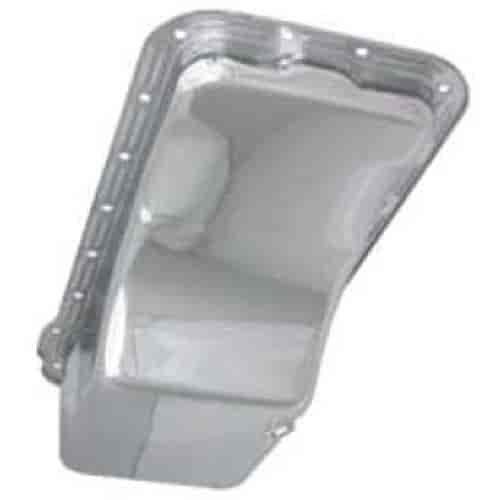 Chrome Plated Steel Stock Oil Pan 1958-76 Big Block Ford 352-428 V8 Passenger Cars