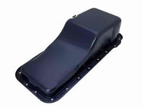 Black Powdercoated Steel Stock Oil Pan 1958-76 Big Block Ford 352-428 V8 Passenger Cars