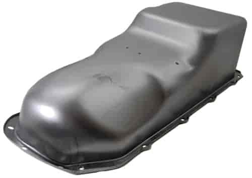 Raw Unplated Steel Stock Oil Pan 1959-81 Pontiac 301-455