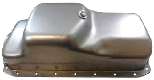 Raw Unplated Steel Stock Oil Pan 1971-80 Mopar 360 Passenger Cars