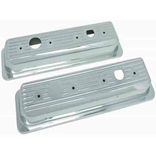 Chrome Steel Centerbolt Valve Cover Caps 1987-95 Chevy 5.0L/5.7L Truck