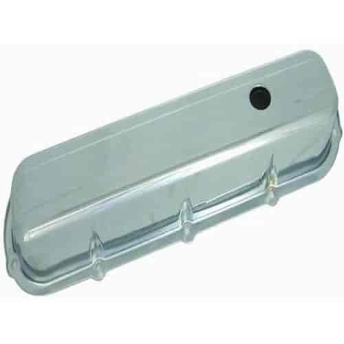 Chrome Steel Valve Covers 1968-76 Cadillac 472-500 & 1977-79 425 & 1980-84 368 V8