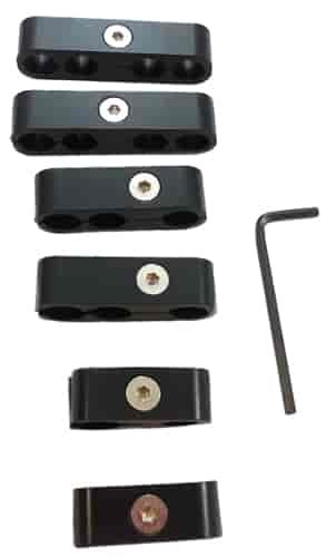 Billet Aluminum Pro Style Plug Wire Separators For 8 mm/9mm/10 mm Wires