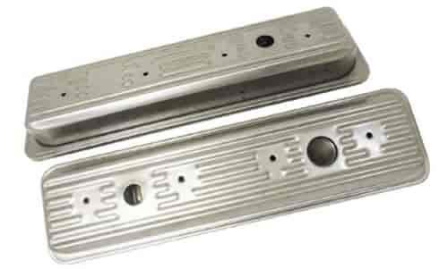 Raw Steel Centerbolt Valve Covers 1987-95 Chevy 5.0L/5.7L Truck