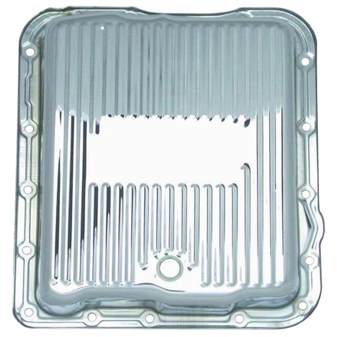 Chrome Steel Transmission Pan GM Turbo 700R4 & 4L60