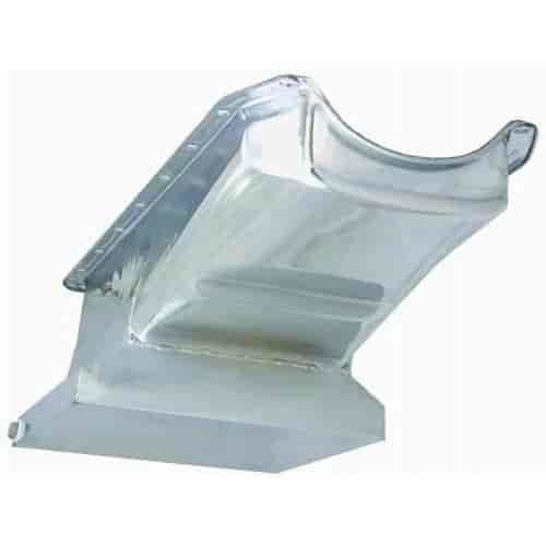 Chrome Plated Steel Drag Race Oil Pan 1955-79 Small Block Chevy 283-350