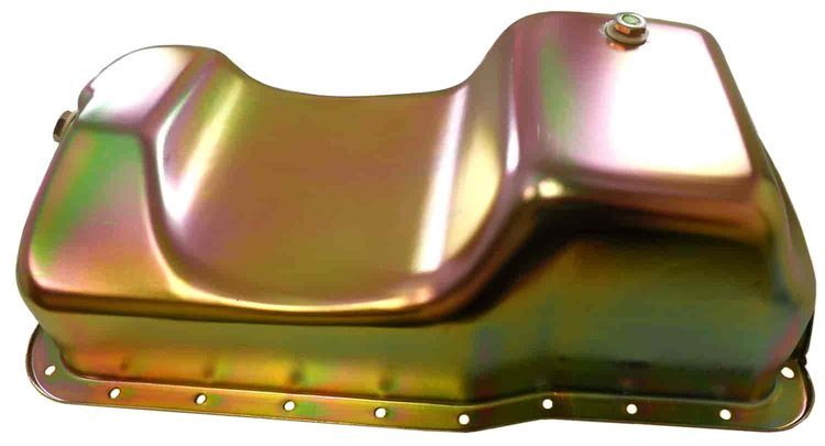 Zinc Plated Steel Stock Oil Pan 1980-93 Ford Mustang 302 5.0L