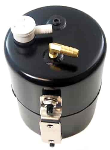 ALUMINUM VACUUM RESERVOIR TANK - BLACK ANODIZED