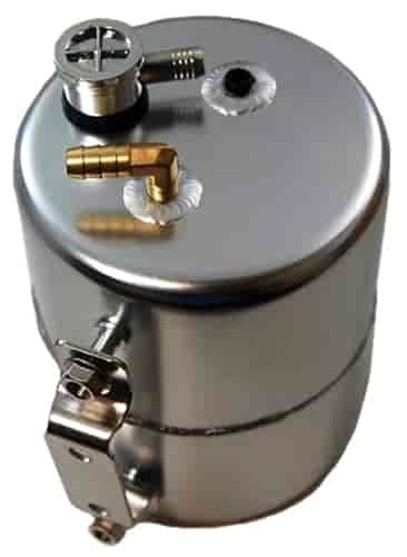 ALUMINUM VACUUM RESERVOIR TANK WITH HARDWARE-POLISHED