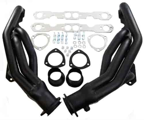 88-95 CHEVY TRUCK HEADER SET - BLACK