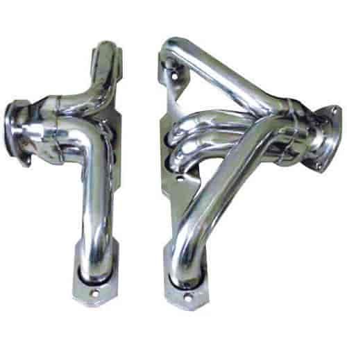 55-57 TRI SHORTY HEADERS SET-STAINLESS STEEL