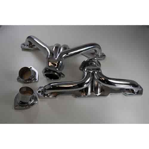 55-57 CHEVY HEADERS SET-CHROMED