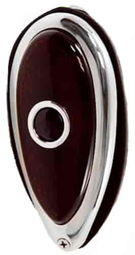 1938-39 FORD LED TAIL LIGHT - RED GLASS LENS WITH BLUE DOT