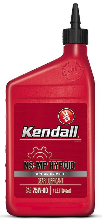 1007279 Kendall NS-MP Hypoid Gear Lubricant 80W-90 [1 Quart]