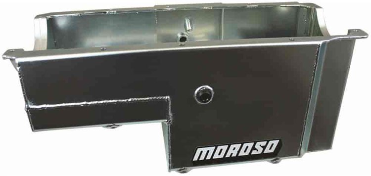 Marine Oil Pan Big Block Chevy Mark IV, 10 in. Deep Wet Sump [Fully-Fabricated Steel]