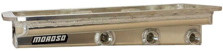 20048 Drag Race Oil Pan For Aftermarket Chrysler, Hemi, Keith Black and JP-1 Blocks [Dry Sump with 3-Pickups]