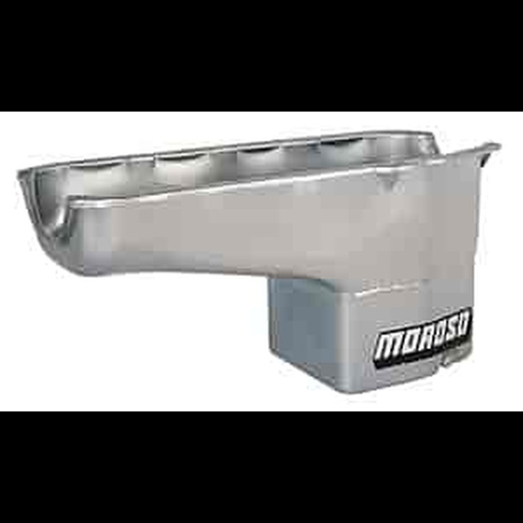 Street/Strip Oil Pan Pre-1980 Small Block Chevy Driver-Side Dipstick