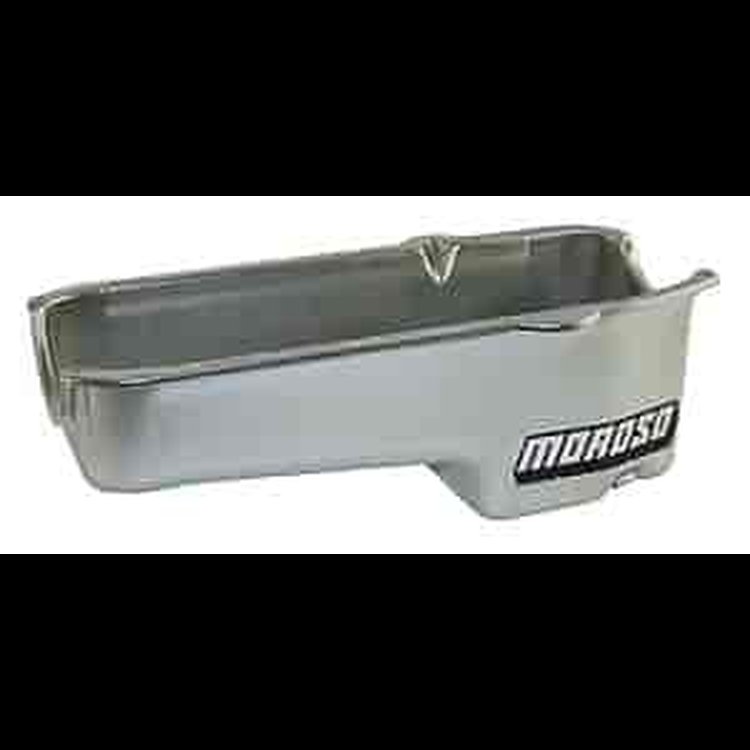 Street/Strip Oil Pan Pre-1980 Small Block Chevy block Driver-Side Dipstick