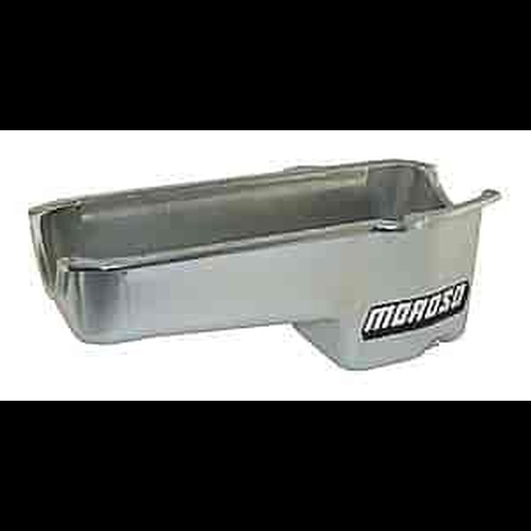 Street/Strip Oil Pan Small Block Chevy 1986-Up Passenger-Side Dipstick