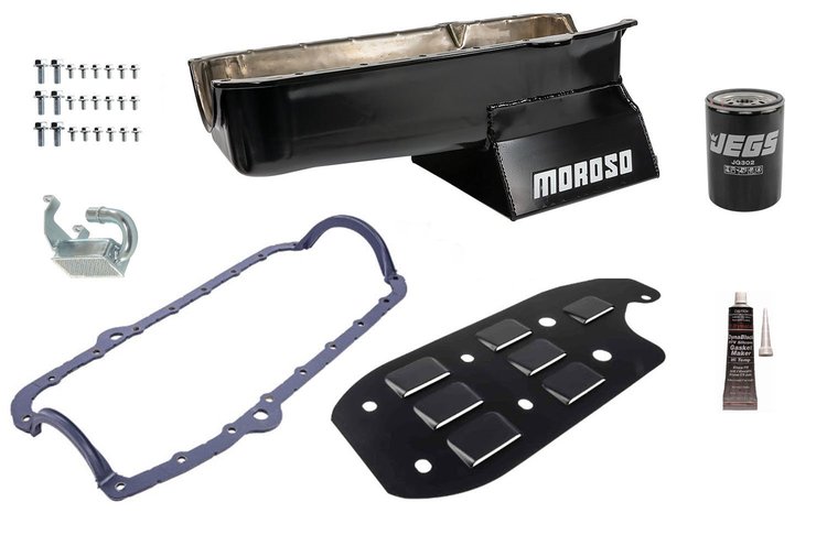 20200K Street/Strip Oil Pan Kit for 1980-1985 Small Block Chevy