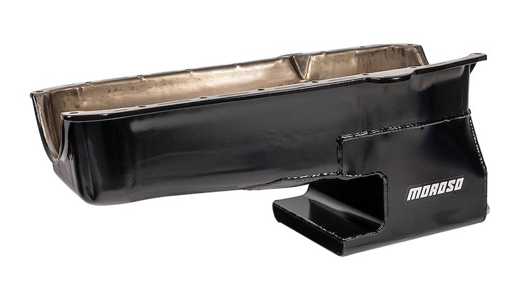 Street/Strip Oil Pan 1980-1985 Small Block Chevy with Right/Passenger Side Dipstick, 1962-1967 Chevy II (without Power Steering)