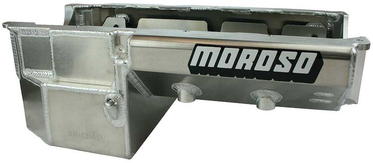 20382 Drag Race Oil Pan with Divided Tray, Big Block Chevy Gen-V/VI - Wet Sump
