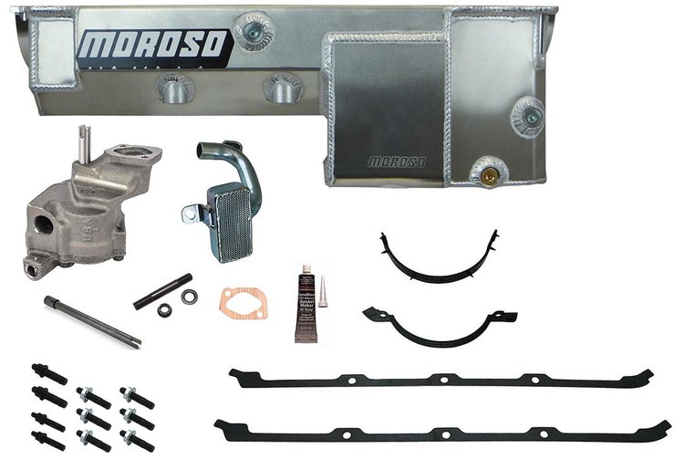 20485K Drag Race Oil Pan Kit, Big Block Chevy Mark IV