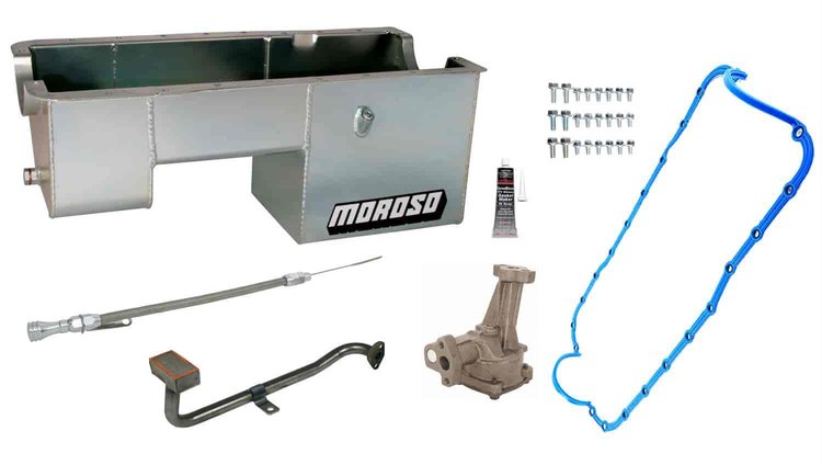 Rear Sump Oil Pan Kit Ford 289-302